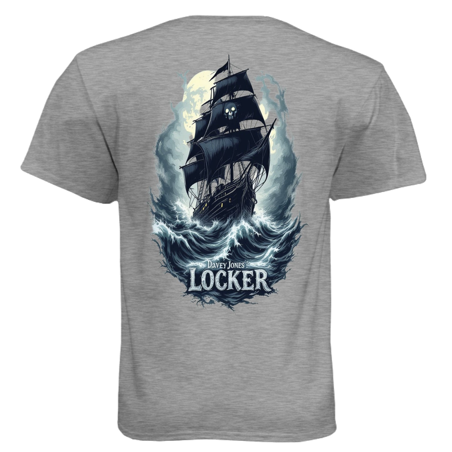 Dark Heather Grey (60/40) - BACK