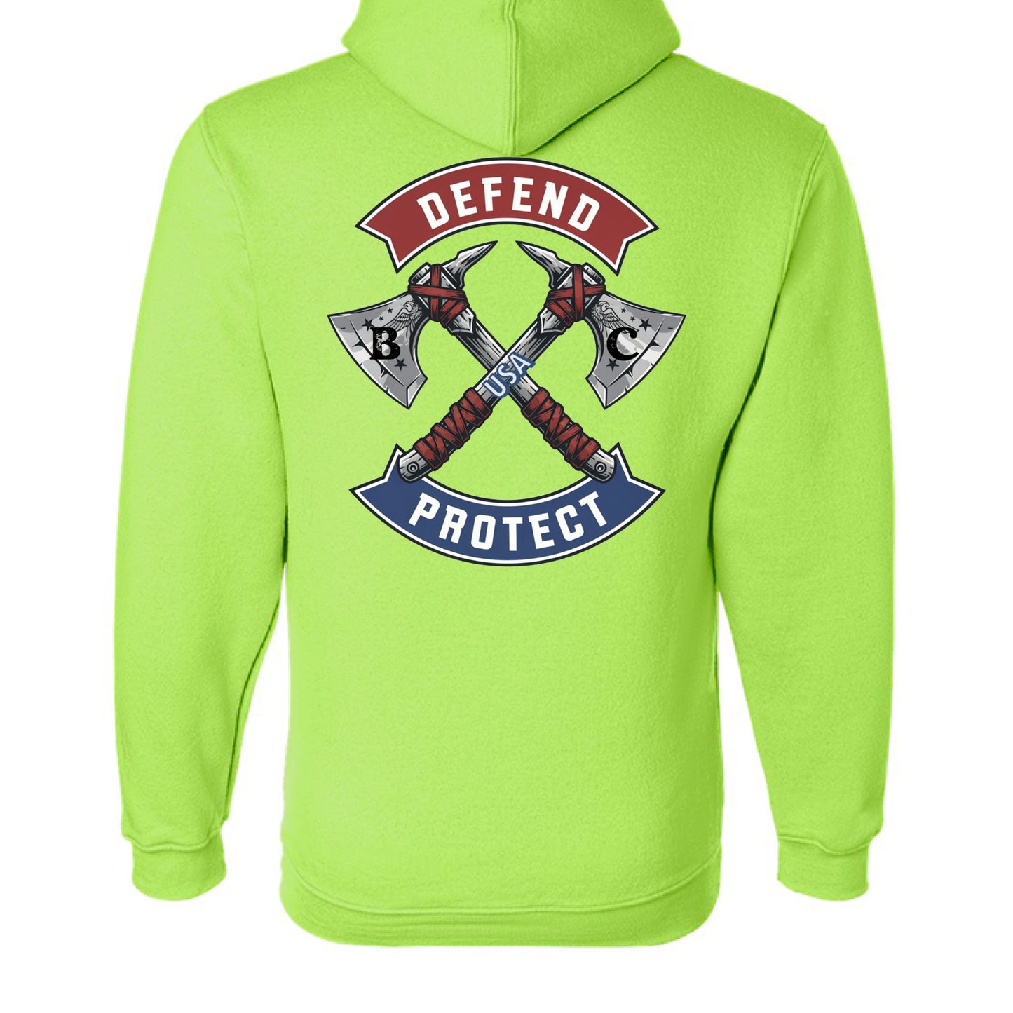 LIME GREEN - BACK