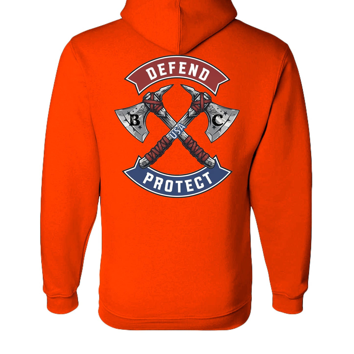 BRIGHT ORANGE - BACK