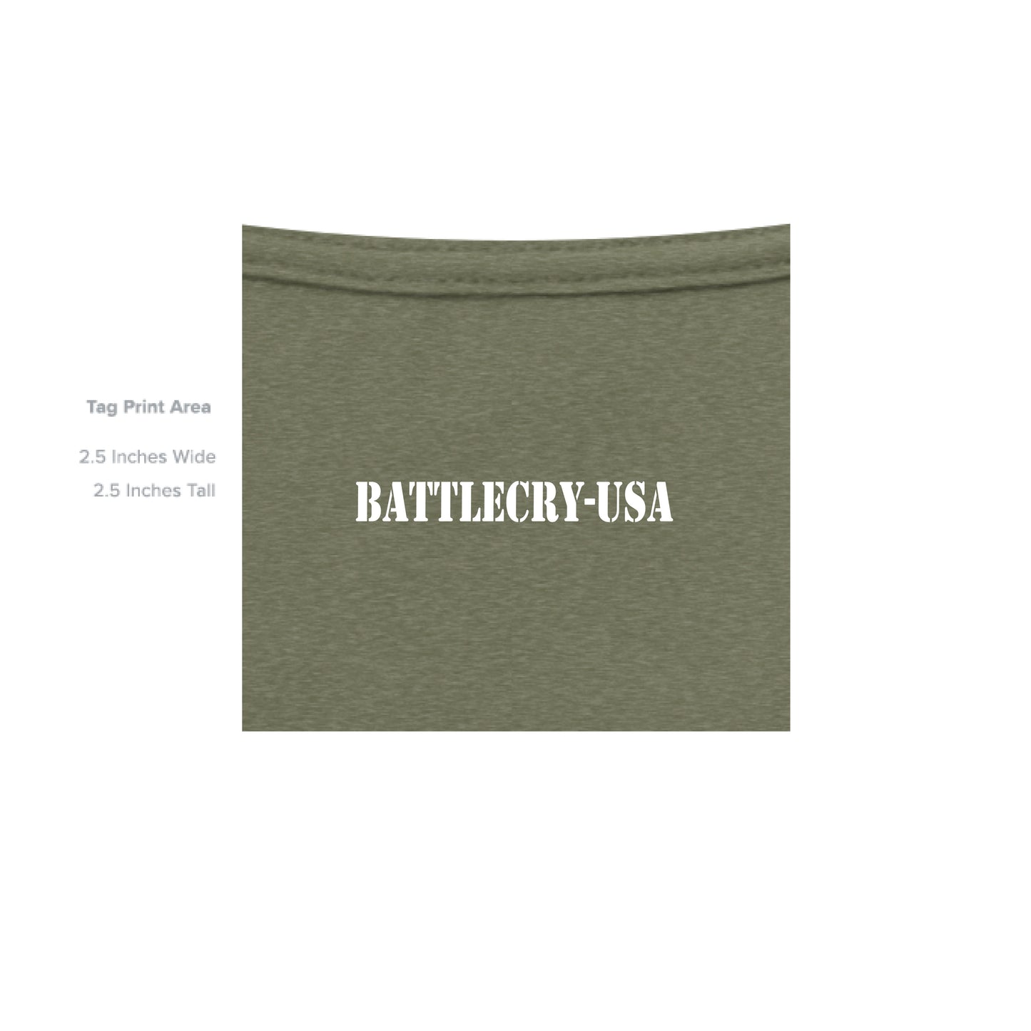 MILITARY GREEN - INSIDE_TAG_LINE