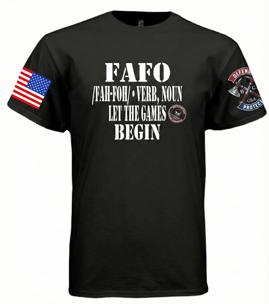 FAFO STAMP Beefy T UNISEX