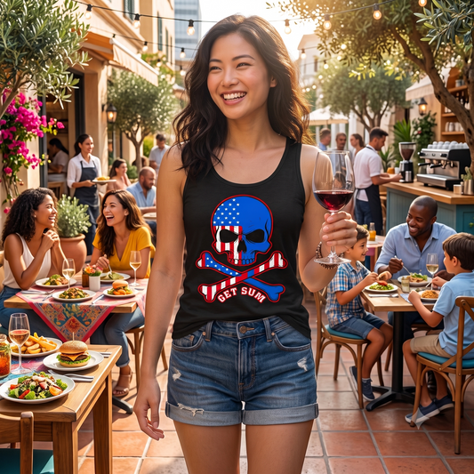 GET SUM LADIES RACERBACK TANK