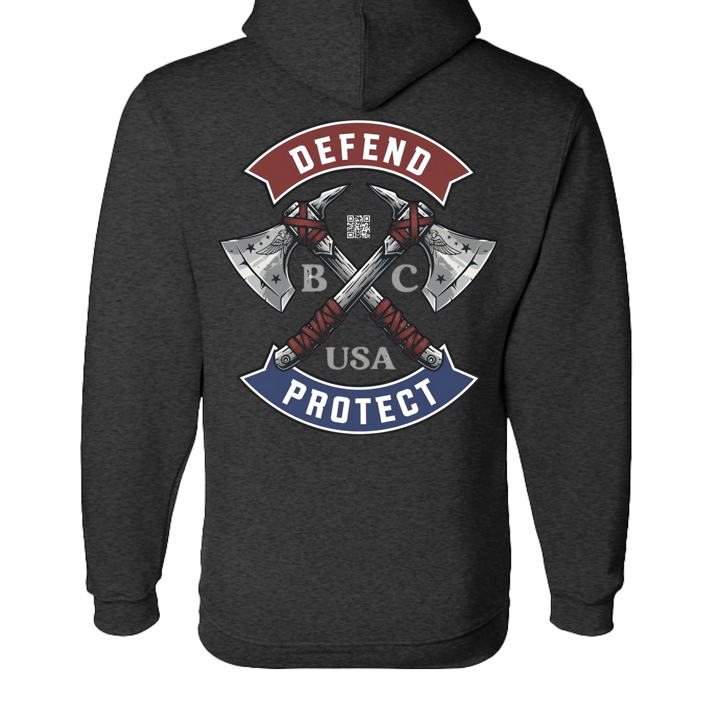 Charcoal Heather - BACK