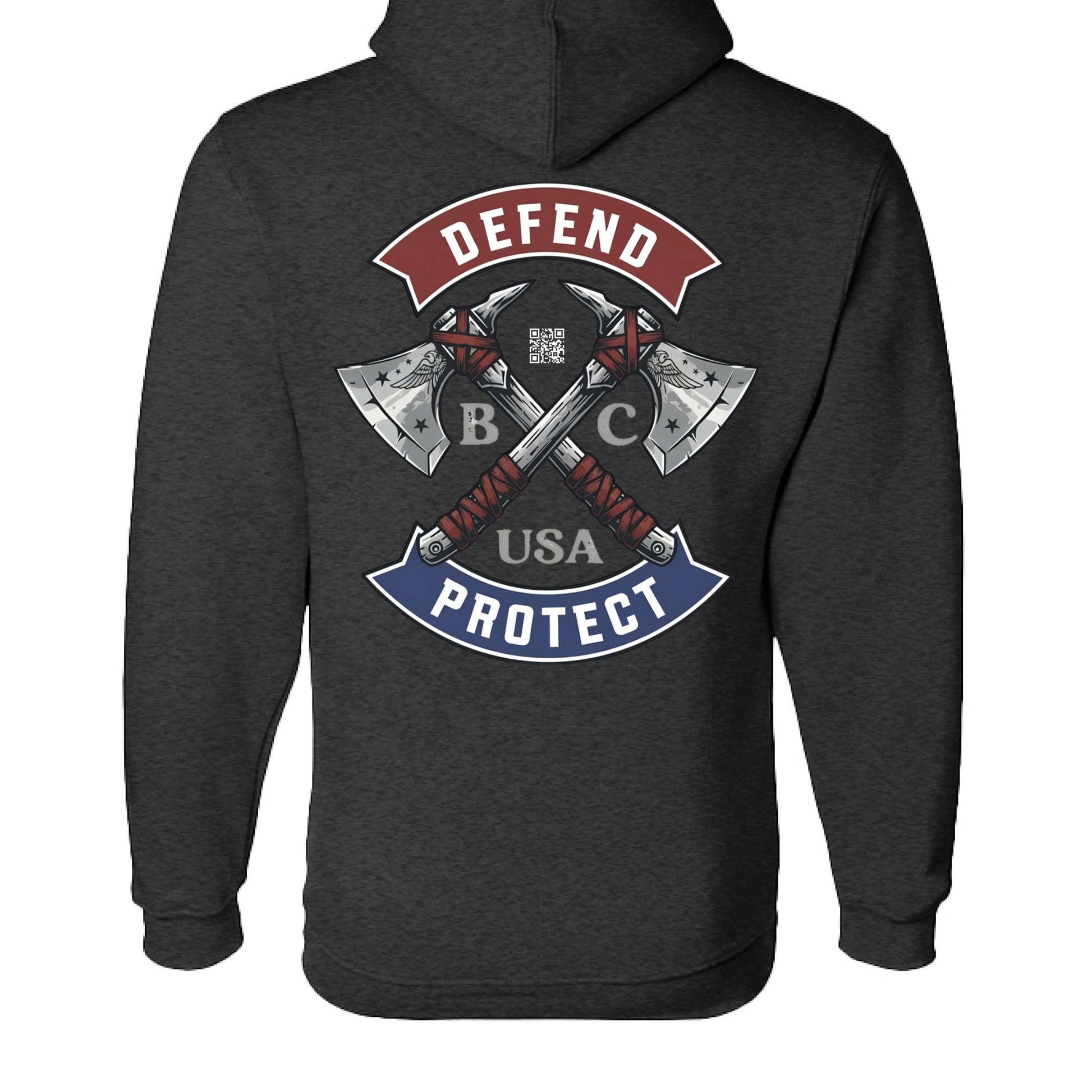 Charcoal Heather - BACK