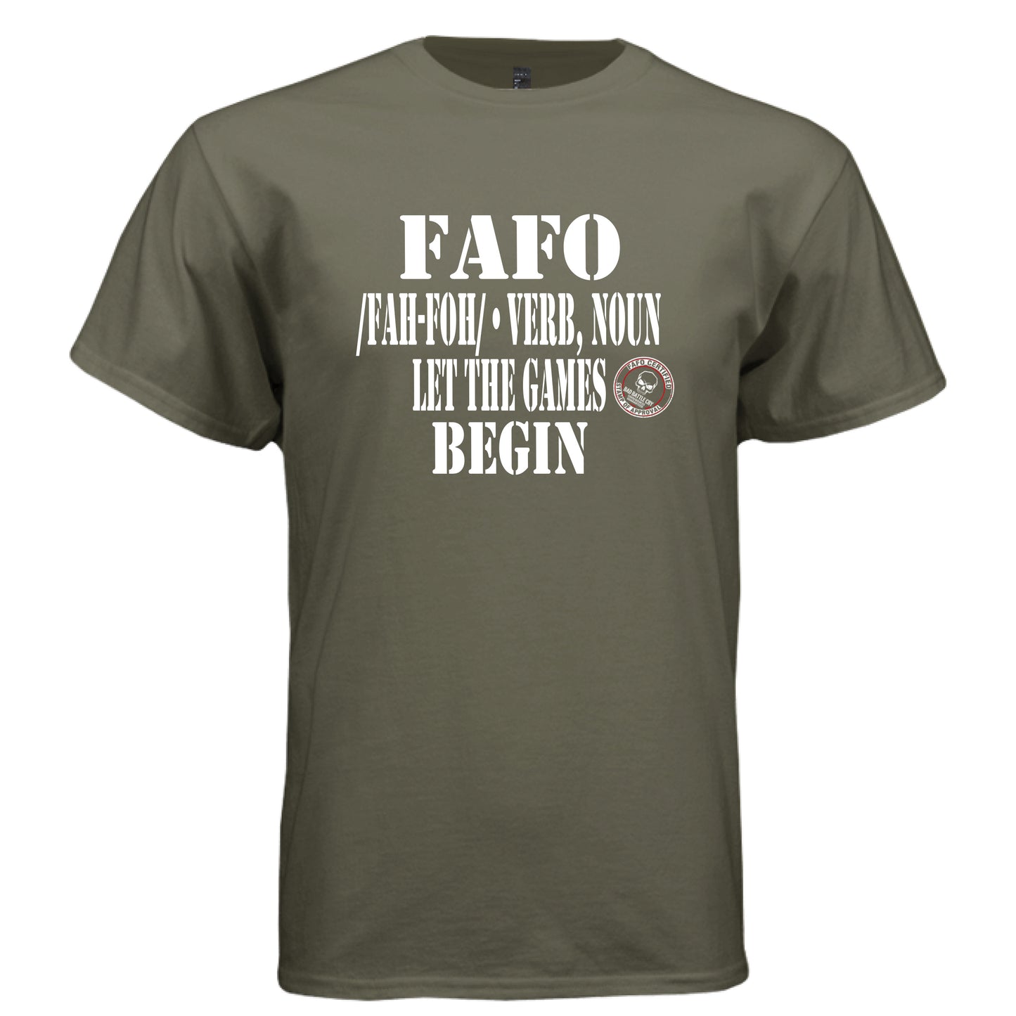 FATIGUE GREEN - FRONT