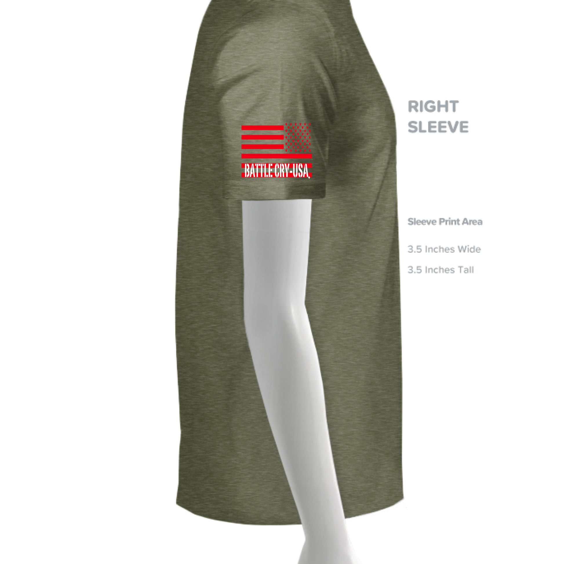 MILITARY GREEN - SLEEVE_RIGHT