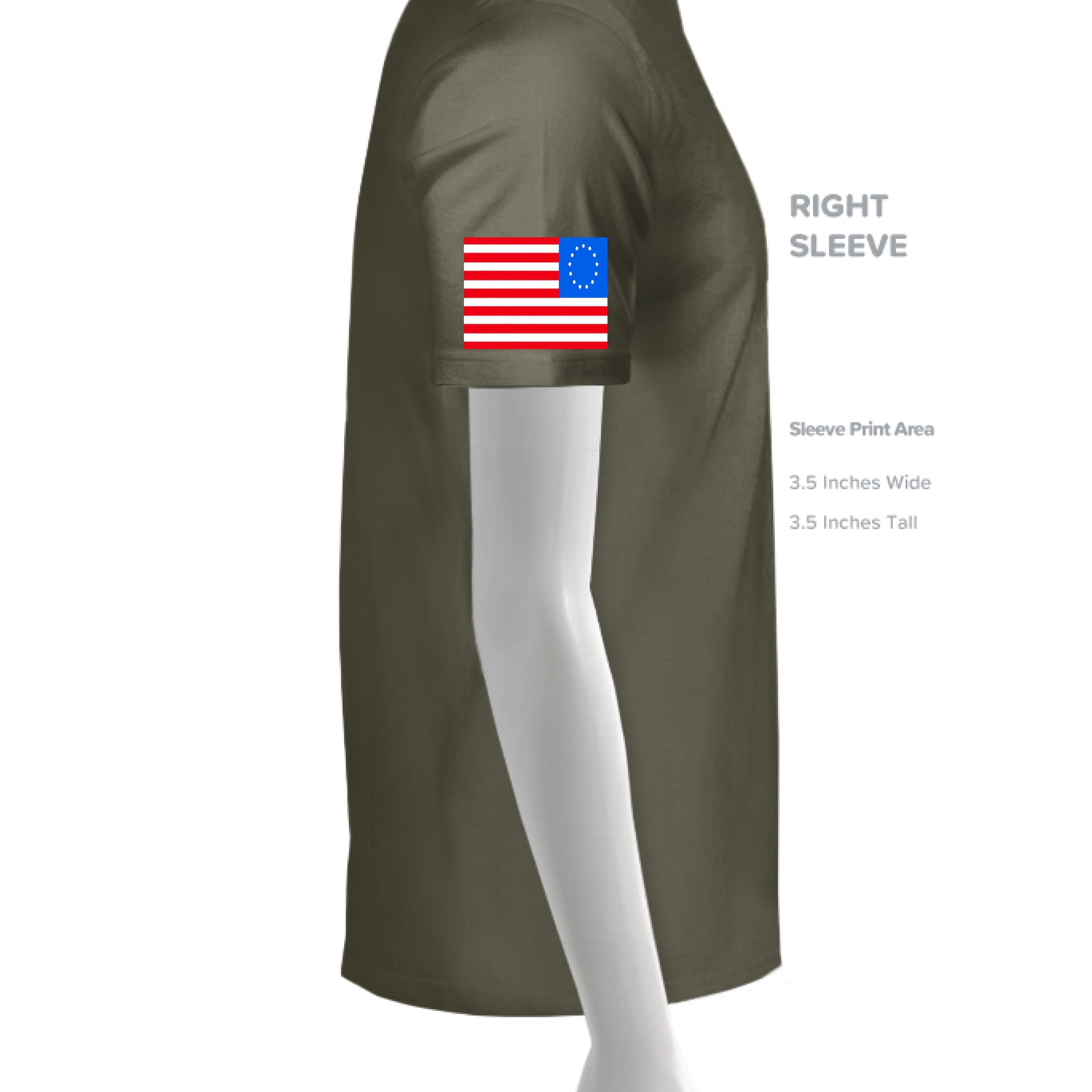 FATIGUE GREEN - SLEEVE_RIGHT