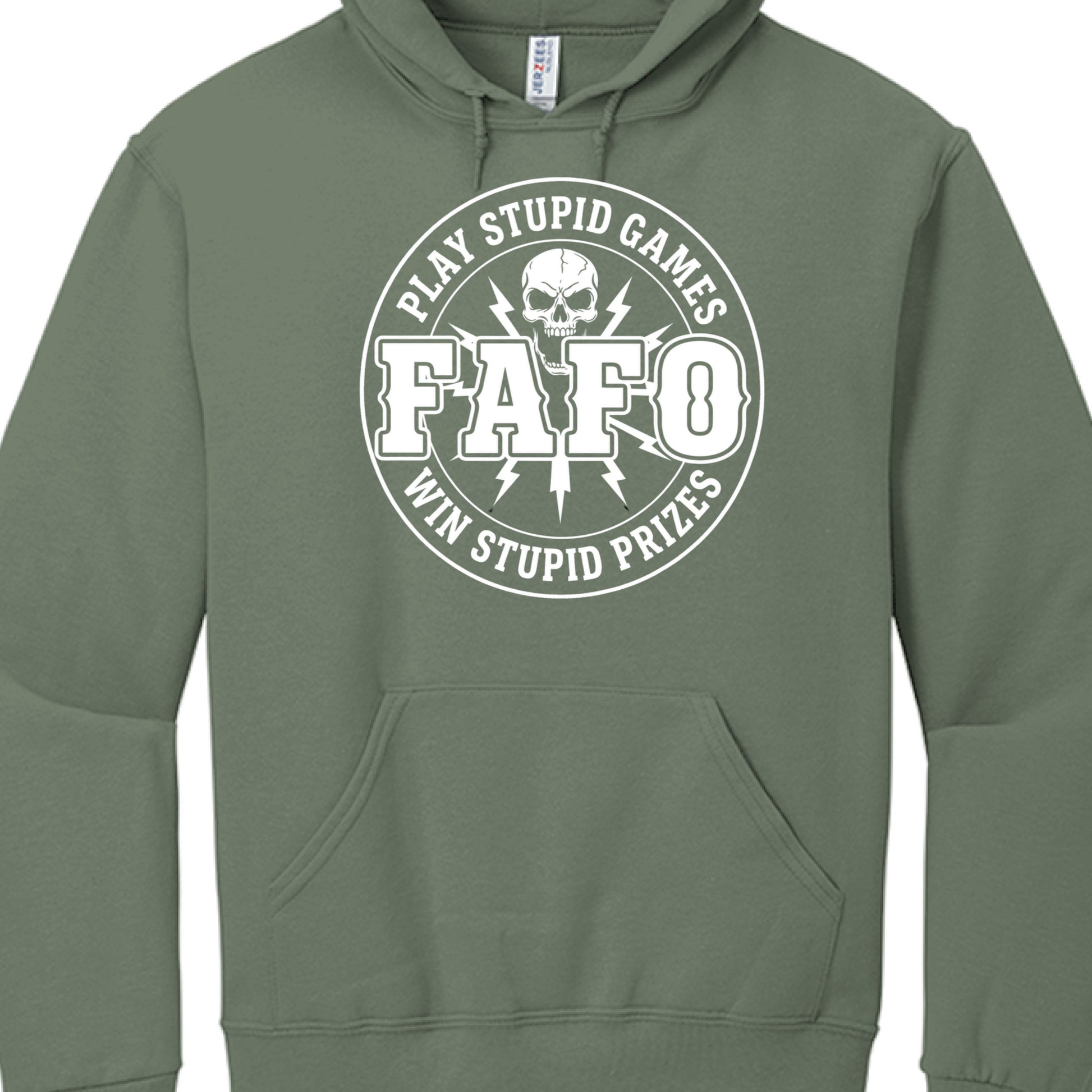 Military Green Heather - FRONT