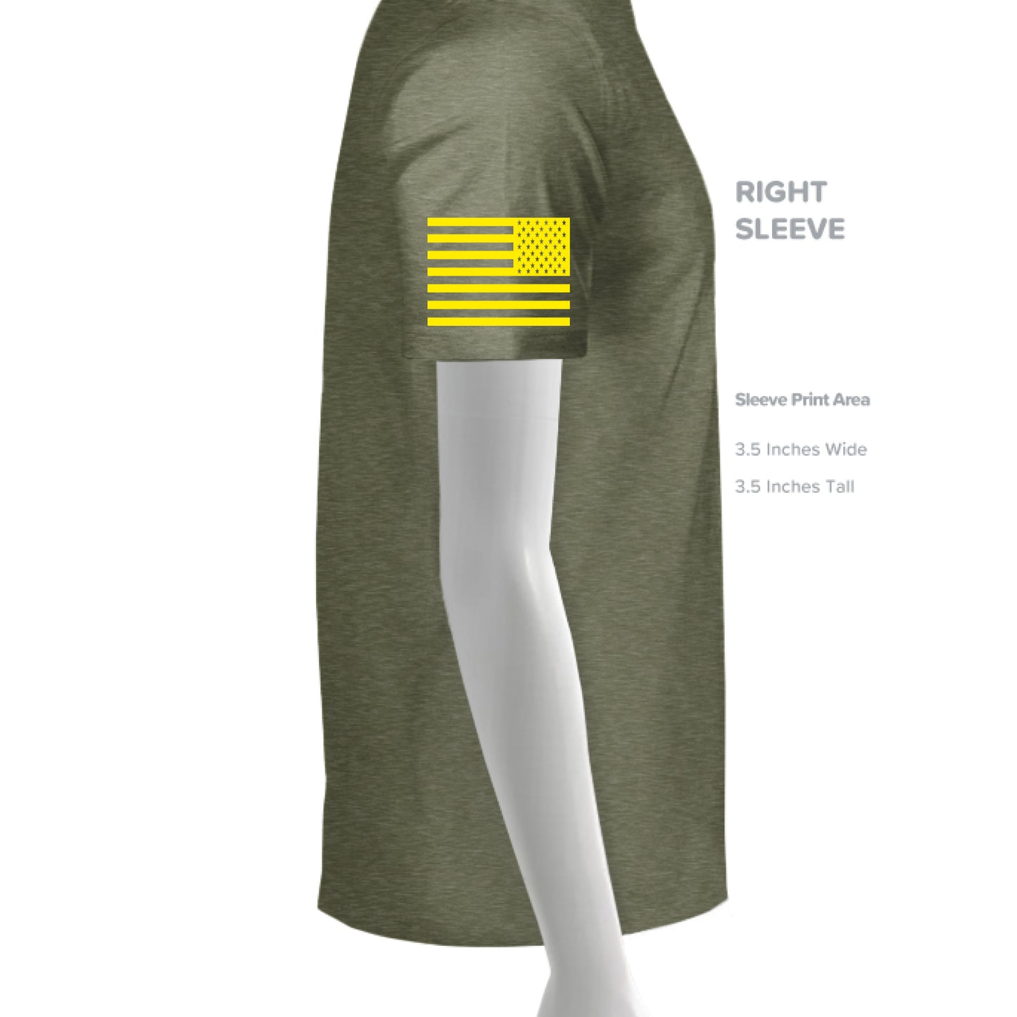 MILITARY GREEN - SLEEVE_RIGHT