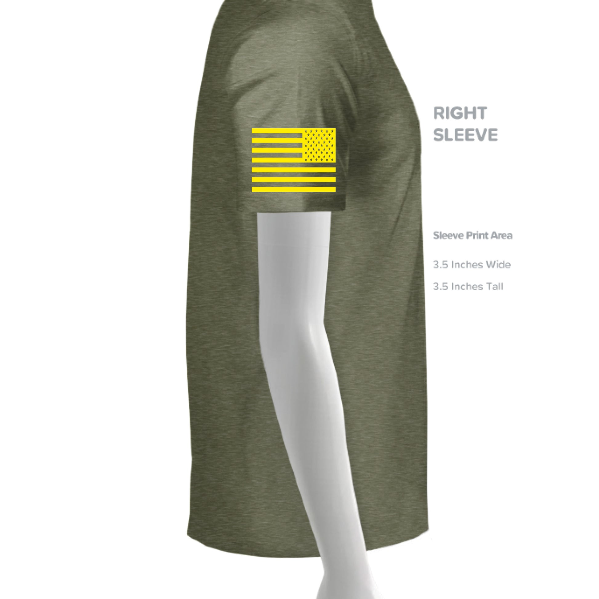 MILITARY GREEN - SLEEVE_RIGHT