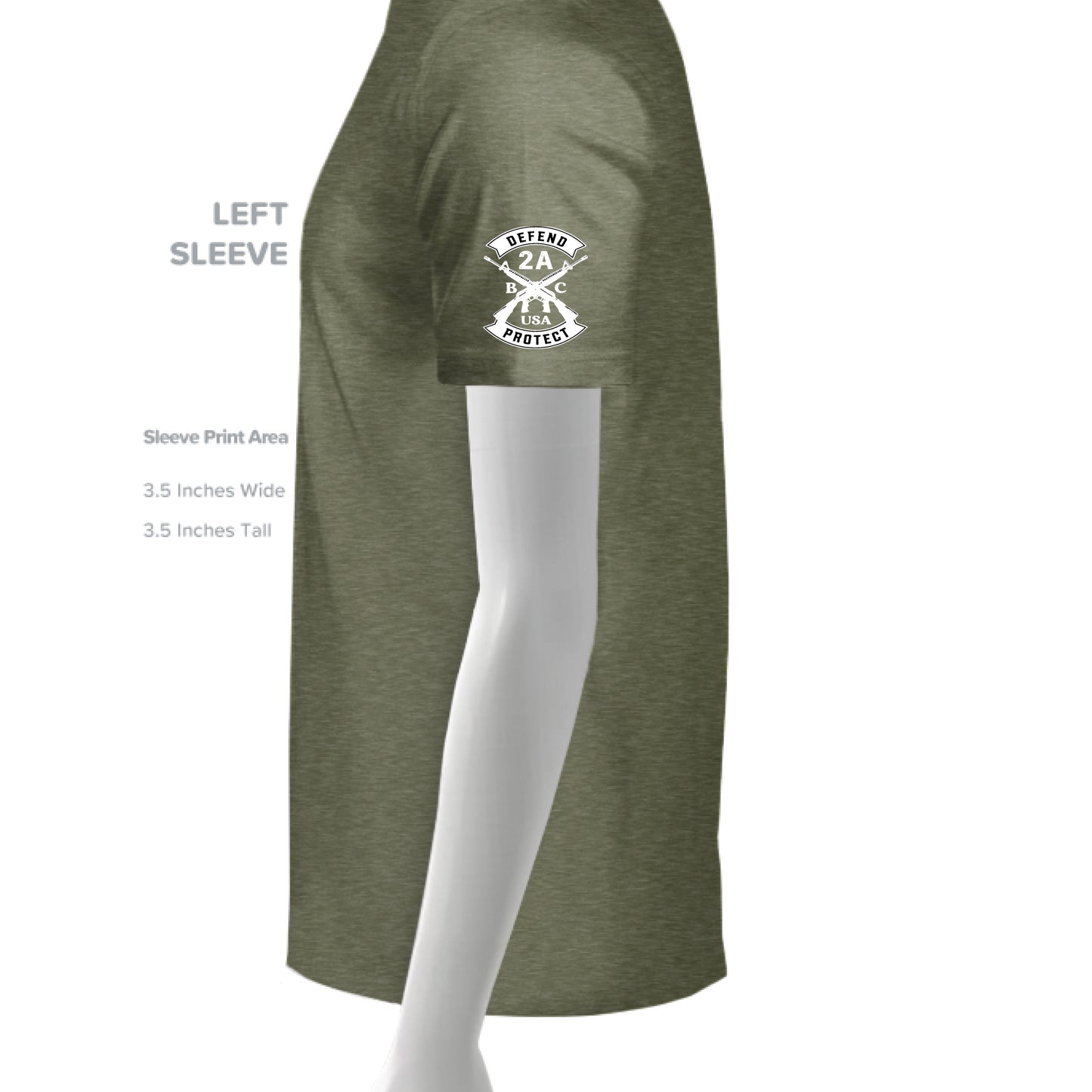 MILITARY GREEN - SLEEVE_LEFT