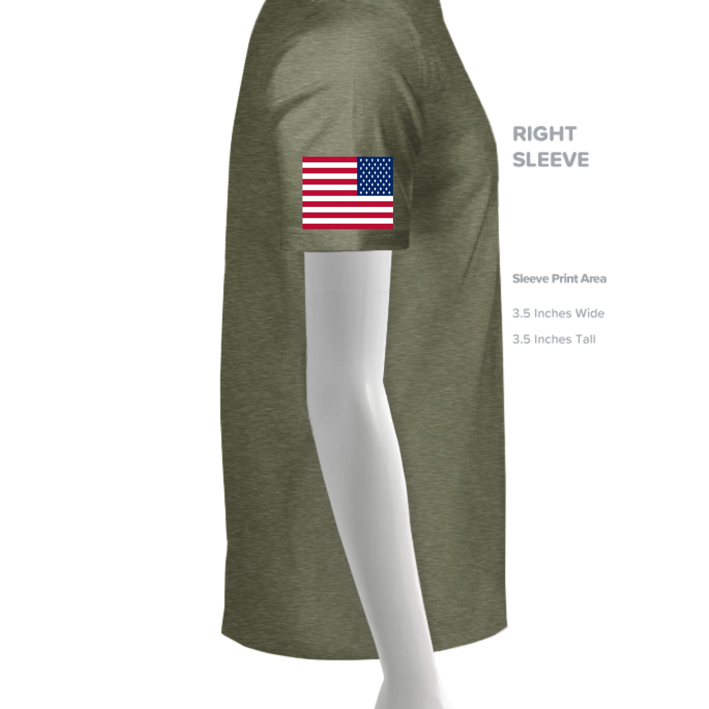 MILITARY GREEN - SLEEVE_RIGHT