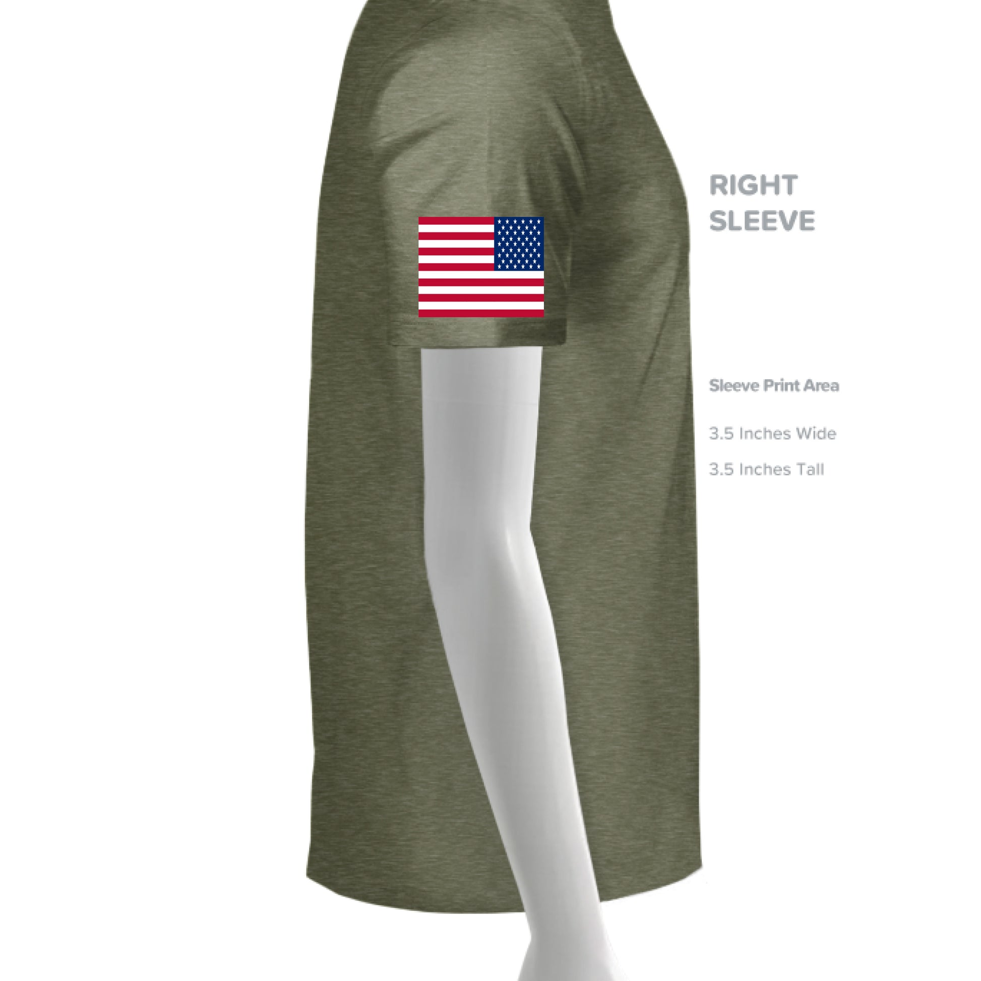 MILITARY GREEN - SLEEVE_RIGHT