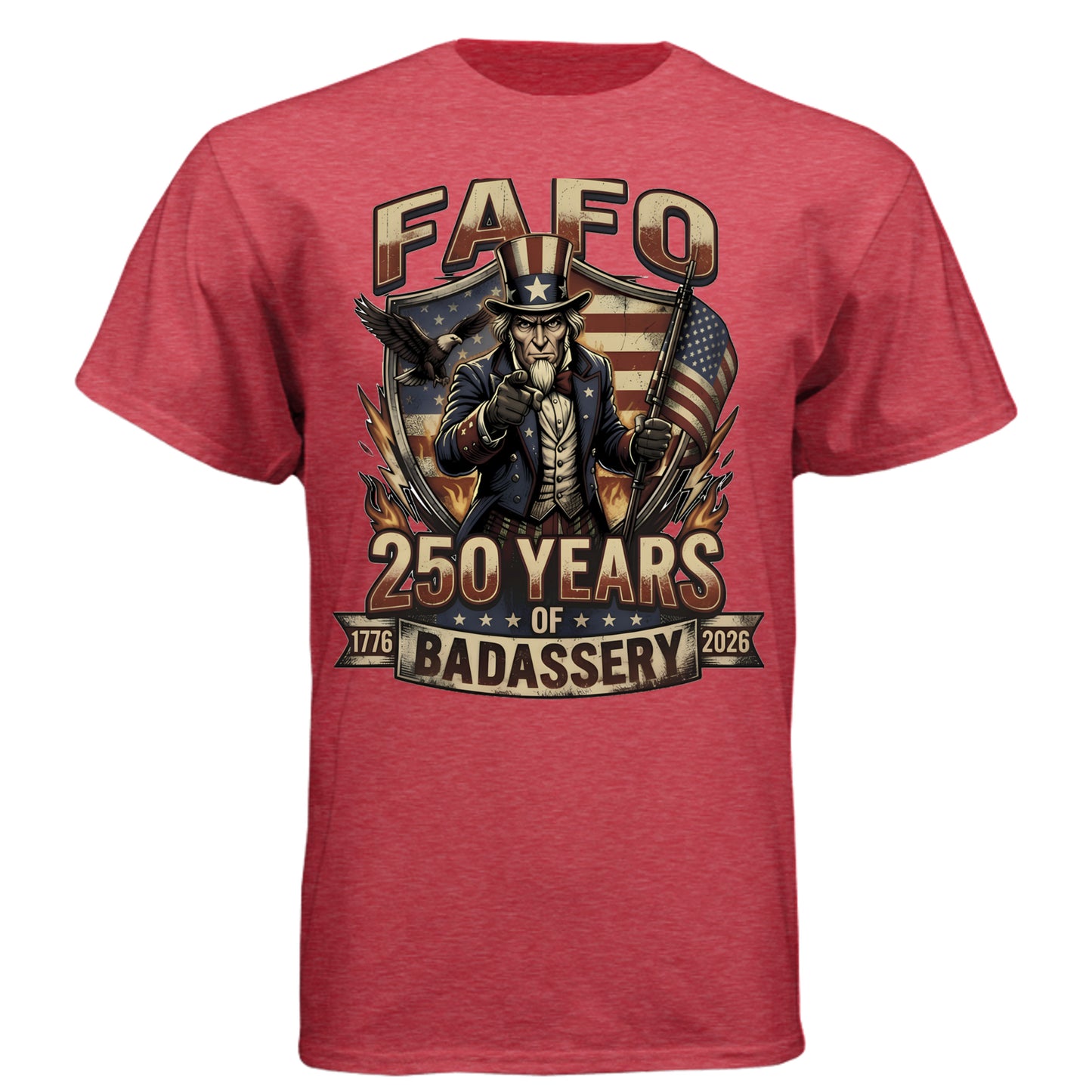 VINTAGE RED - 6010 - FRONT