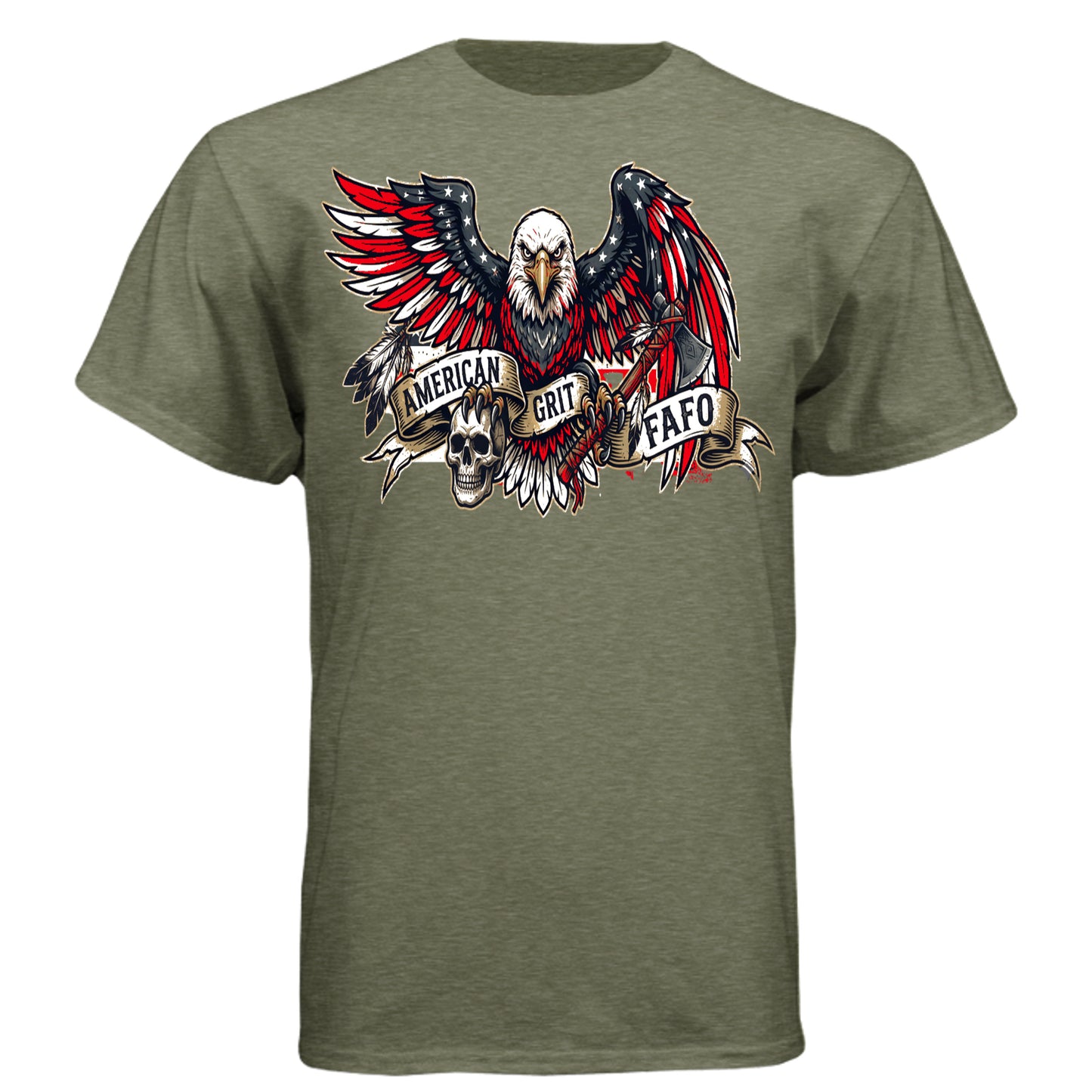 MILITARY GREEN - 6010 - FRONT