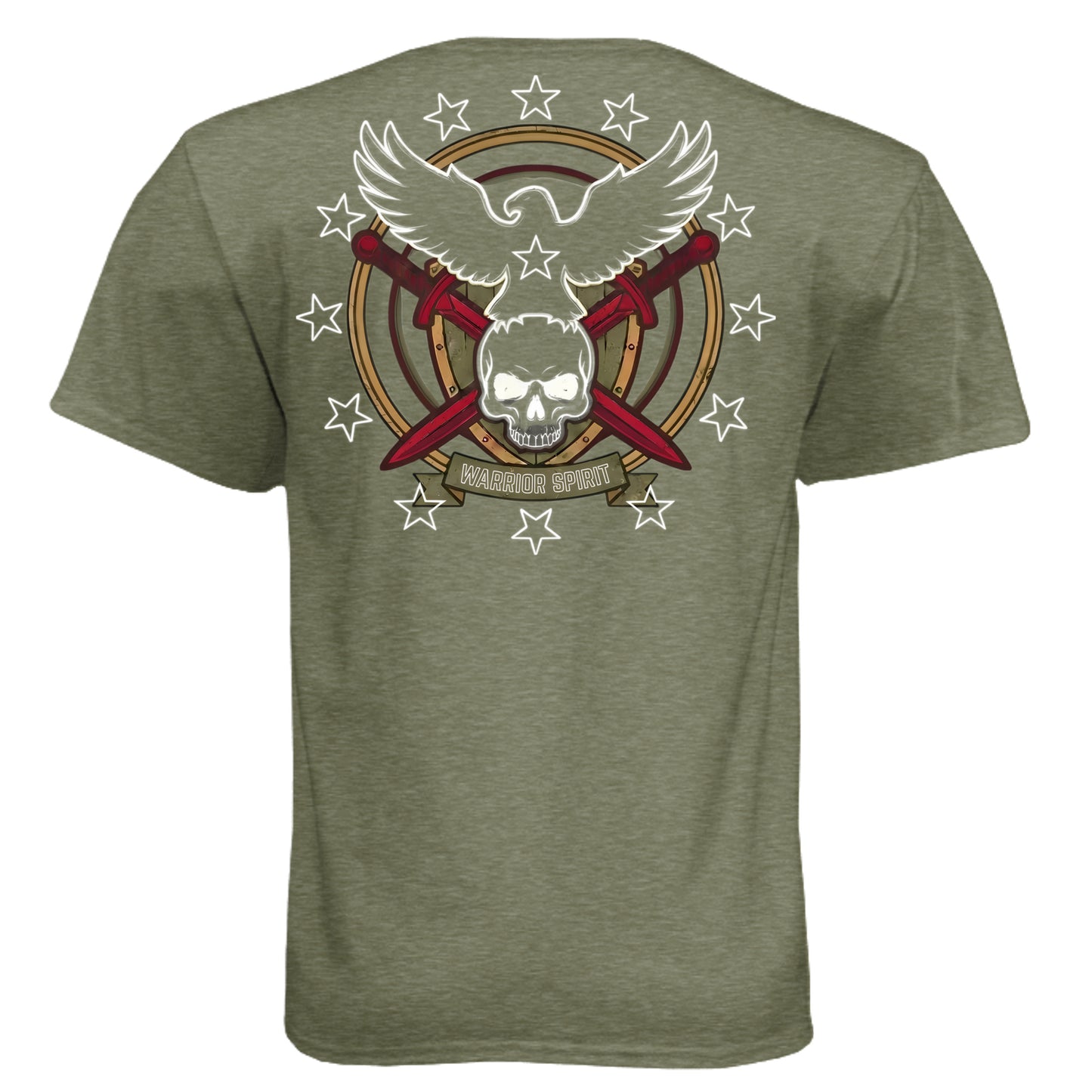 MILITARY GREEN - 6010 - BACK
