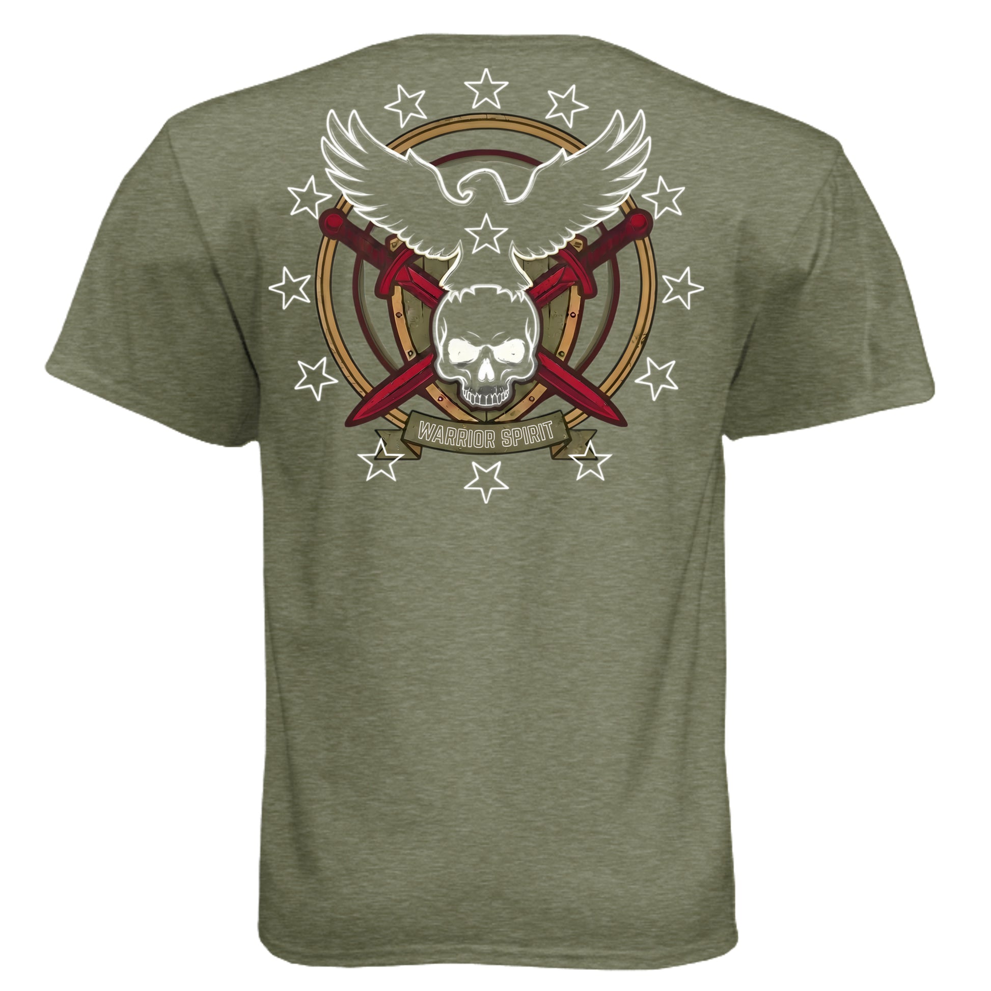 MILITARY GREEN - 6010 - BACK